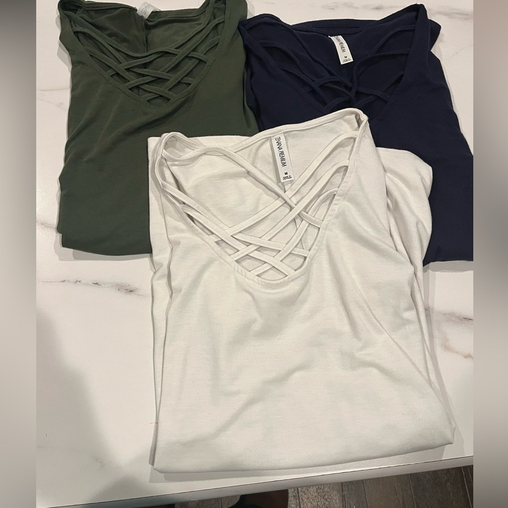 Zenana Bundle of 3 Shirts
